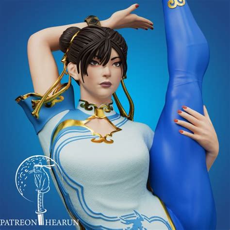 Chun Li Street Fighter SFW Bikini And NSFW Versions Ready For D Printing D File For D