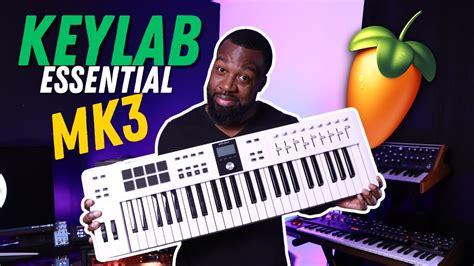 Arturia Keylab Essential Mk Fl Studio Drum Pads Setup No Fpc Youtube