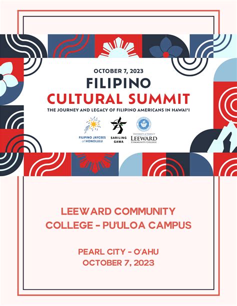 Filipino Cultural Summit - Filipino American History Month