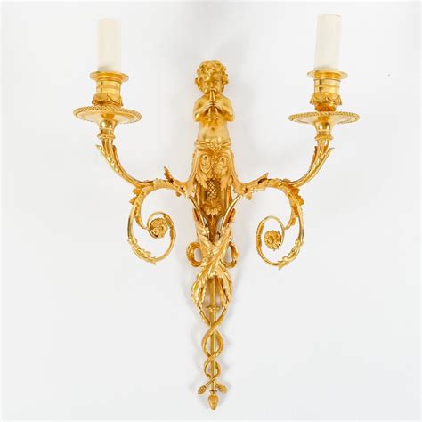 Proantic Suite De Quatre Appliques De Style Louis XVI