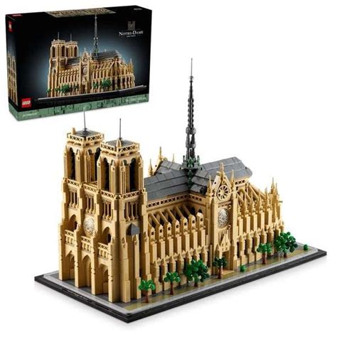 Notre Dame De Paris LEGO Architecture Set 21061 At Zavvi For 138 99