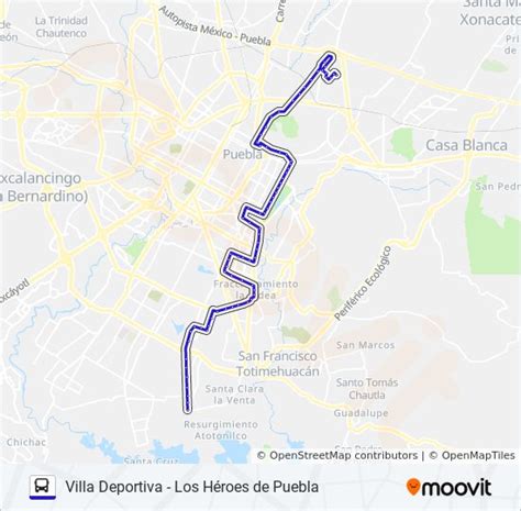 Ruta 72 14 Sur Horarios Paradas Y Mapas Ramal 1 Villa Deportiva