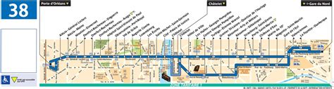 BUS 38 : horaires et plan Ligne 38 Paris