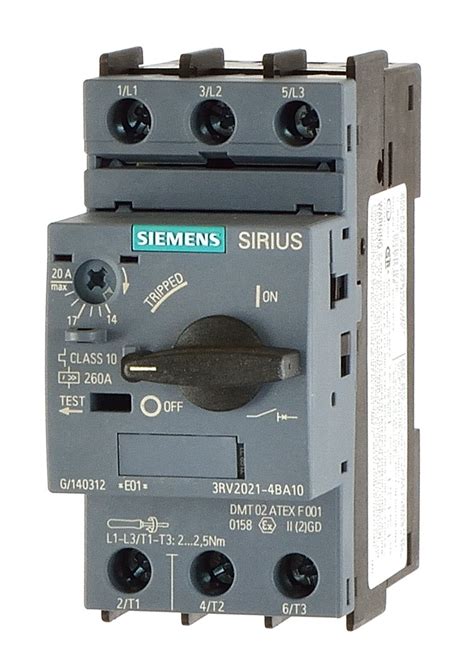 Siemens Rv Aa Leistungsschalter A