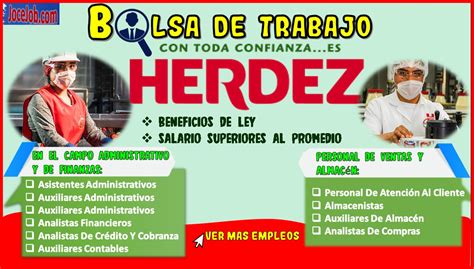 Grupo Herdez Bolsa De Trabajo 2023 2024 Convocatorias Y Requisitos