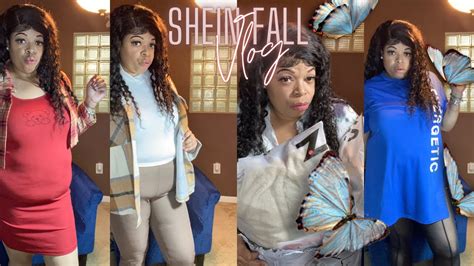 Huge Shein Fall Try On Haul 2022plus Size Youtube