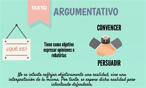 Los Textos Argumentativos Tipos Y Definicion