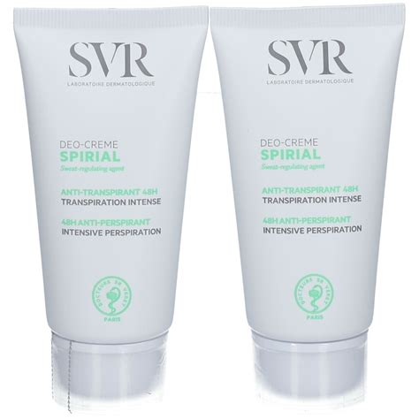 SVR SPIRIAL Déo Crème 2x50 ml Redcare Pharmacie