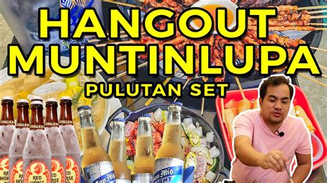 Hangout Muntinlupa Pulutan Set Kainan Sa South Youtube