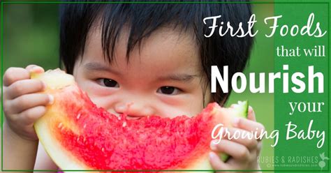 Healthy First Foods for Babies