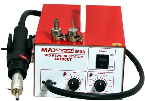 Auto Cut SMD Rework Station Chip Component Remover Hot Air Gun Maxx Pamma Watt W Heat