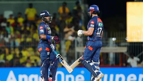 Stoinis Shines As Lsg Pull Off Spectacular Chase To Stun Csk Ipl