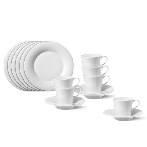 Kpm Berlin Weiß Breakfast Set 18 Pcs