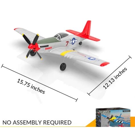 Volantexrc Mini Mustang P D Easy Fly Warbird Beginner Rc Airplane