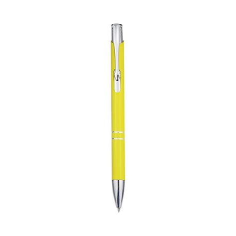 Stylo bille rétractable en aluminium moneta