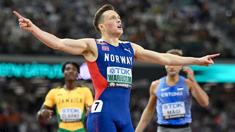 MŚ w lekkoatletyce 2023 Norweg Karsten Warholm najlepszy w biegu na