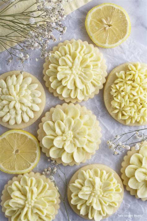 Lemon Cut Out Sugar Cookies Recipe Two Sugar Bugs