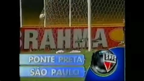 Chamada Futebol Ponte Preta X S O Paulo Rede Globo