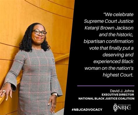 National Black Justice Coalition Celebrates Supreme Court Justice Ketanji Brown Jackson Nbjc