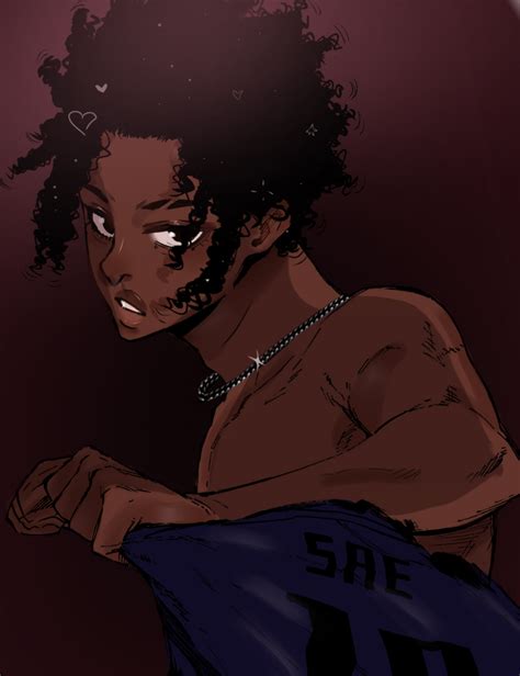 Black Anime Guy Black Girl Cartoon Anime Guys Anime Oc Female Anime