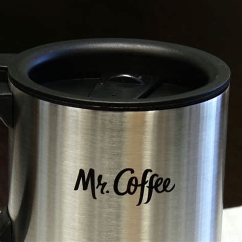 Mr Coffee Expressway 16 Ounce Stainless Steel Thermal Travel Mug Cup