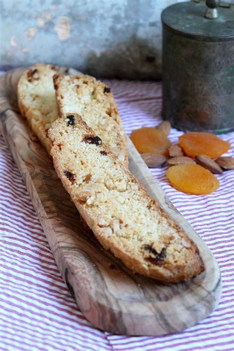 Almond Apricot Biscotti Cooking With Books