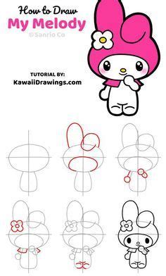 Como dibujar a My Melody ¿Aprendemos a dibujar? - Todo Bonito Hello ...