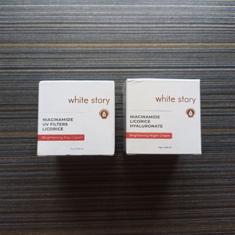 Jual WHITE STORY Brightening Day Night Cream Shopee Indonesia