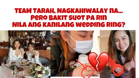 Team Tarah Marami Ang Nakapansin Na Suot Pa Rin Ang Kanilang Wedding