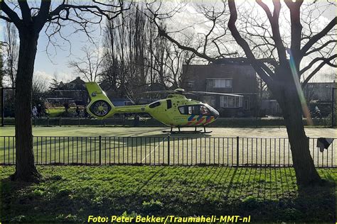 Lifeliner Inzet Rotterdam Jacques Dutilhweg Traumaheli Mmt Nl