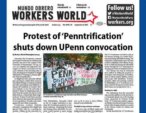 Pdf Of September 8 Issue Workers World