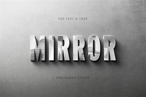 Reflecting Metallic Logo Free Mockup – FreeMockup