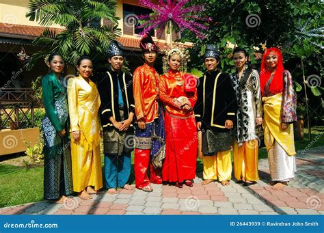 Traditional Malay Attire Editorial Stock Image Image Of People 26443939