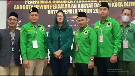 Blitar Mantan Istri Samanhudi Anwar Ikut Daftar Bacaleg Pemilu