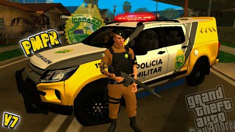 Gta San Mod Policia Paran Pmpr V Atualizado Youtube