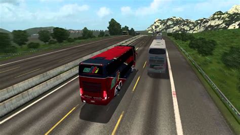 Euro Truck Simulator 2 Bus Trip To Napoli With Marcopolo Paradiso G7