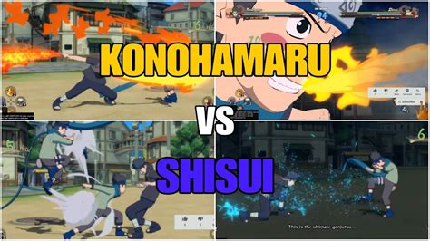 KONOHAMARU VS SHISUI Naruto Shippuden Ulltimate Ninja Storm YouTube