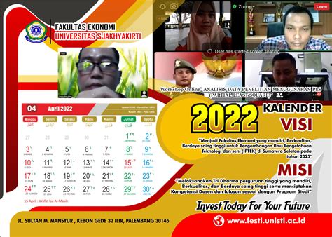 kalender festi  fakultas ekonomi universitas sjakhyakirti