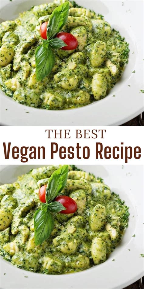 Delicious Vegan Pesto Recipe