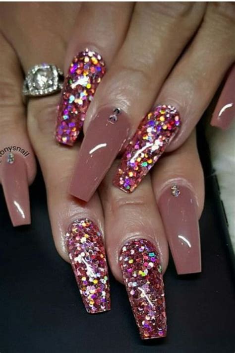 25 Stunning Gel Nail Designs With Gems Sparkle For You Dont Miss Them