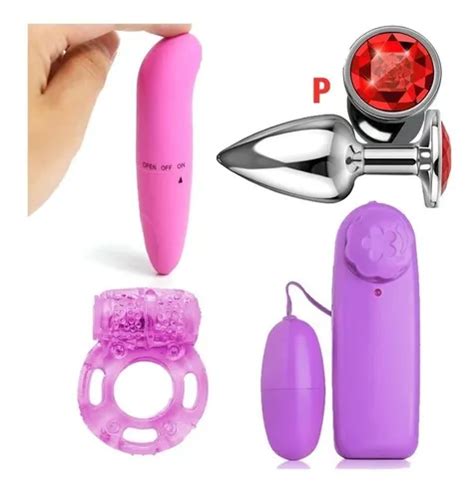 Plug Anal Vibrador Bullet Ponto G Anel Peniano MercadoLivre