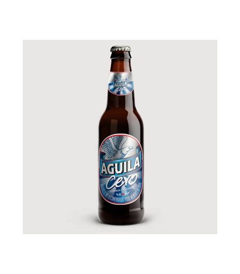 Cerveza Aguila Cero Botella X 330 Ml