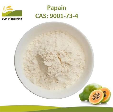 Gmp Grade Million U G Enzyme Products Natural Additives Papain Powder