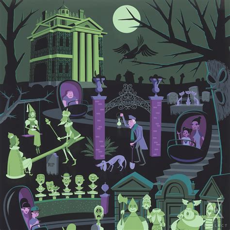 Happy Haunts By Shag Disney Time To Collect