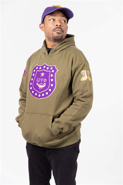 Omega Psi Phi Embroideredchenille Top Only