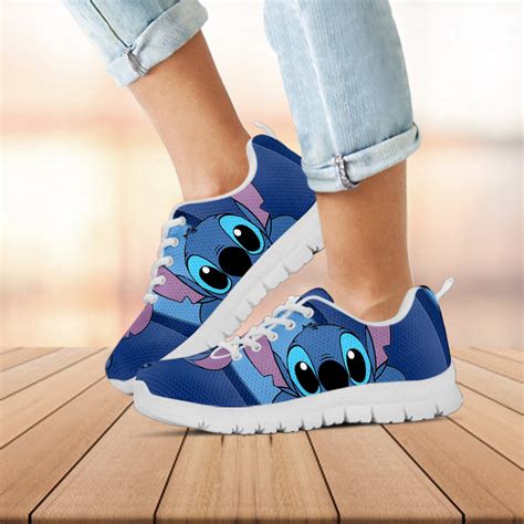 Lilo And Stitch Custom Canvas Shoes Stitch Custom Canvas Etsy Uk