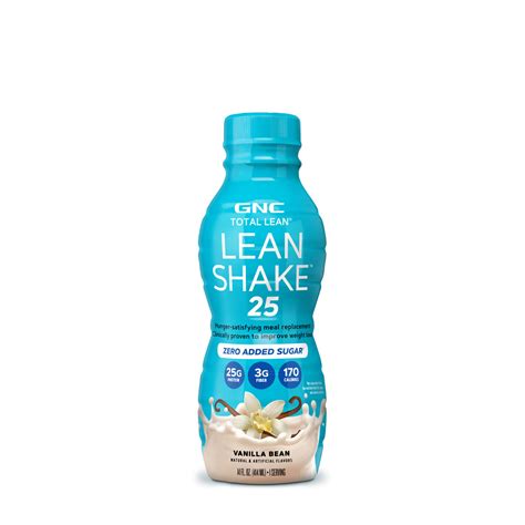 Gnc Total Lean® Lean Shake 25 Vanilla Bean Gnc