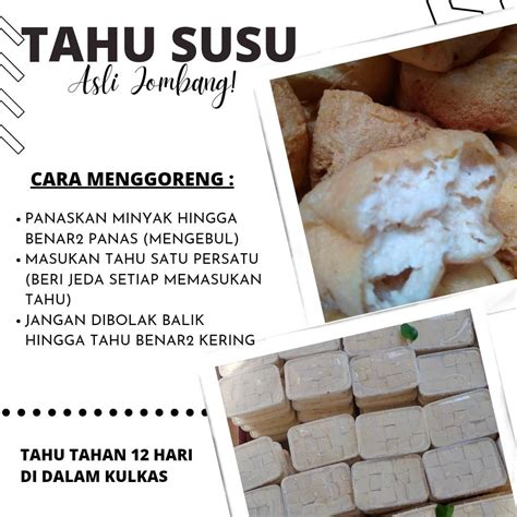 Tahu susu, Food & Drinks, Instant Food on Carousell