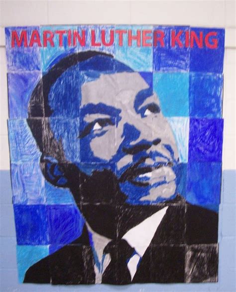 Martin Luther King Bulletin Boards | Martin luther king art projects ...