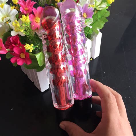Glow Stick Style Silicone Jack Rabbit Vibrators G Spot Vibrator Dildo